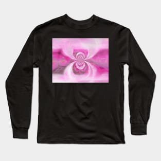 Rose Vortex Copper Long Sleeve T-Shirt